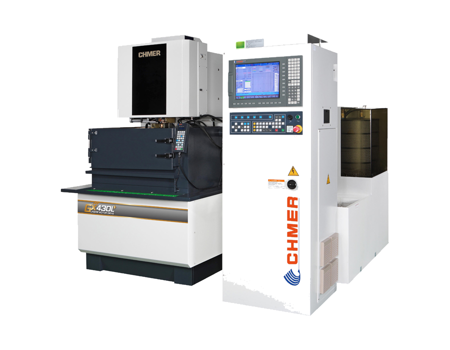 Chmer GX430L+ — Eroziune cu fir